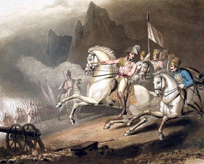 Battaglia dei Pirenei, Spagna, 28 luglio 1813 da Thales Fielding