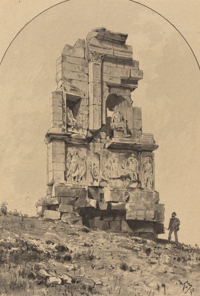 Monumento di Filopappo da Themistocles von Eckenbrecher