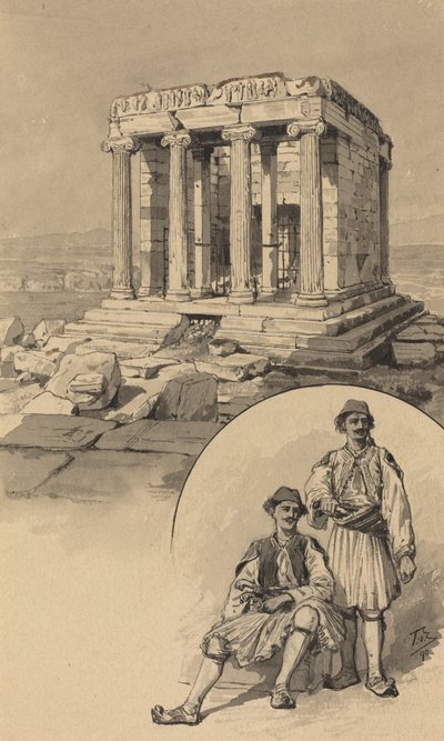 Tempio di Nike da Themistocles von Eckenbrecher