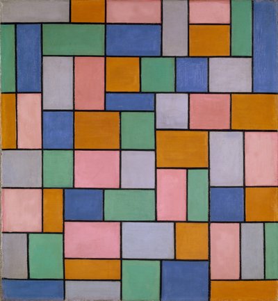 Composizione in Dissonanze, 1919 da Theo van Doesburg