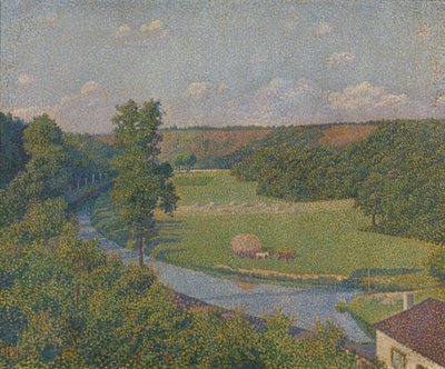 La valle della Sambre da Théo van Rysselberghe