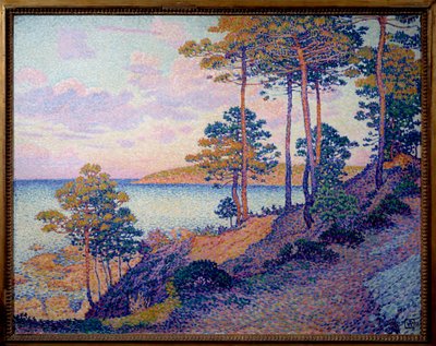 La punta Saint Pierre a Saint Tropez da Théo van Rysselberghe
