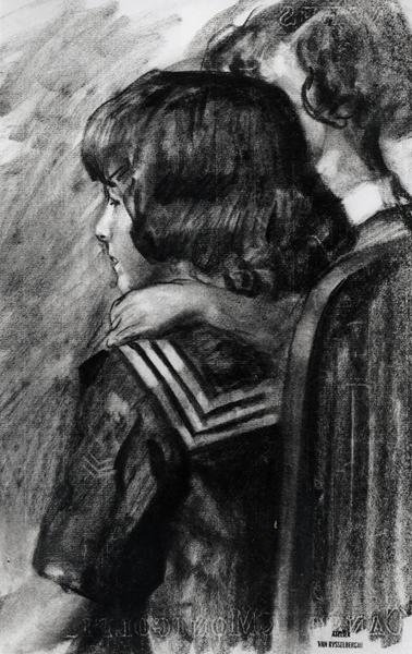 Ritratto di bambini, c. 1897 da Théo van Rysselberghe