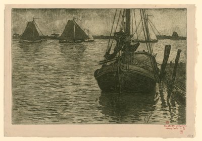 Ritorno delle barche da Théo van Rysselberghe