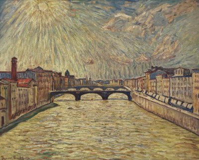 Ponte di Arno a Firenze I da Theo von Brockhusen