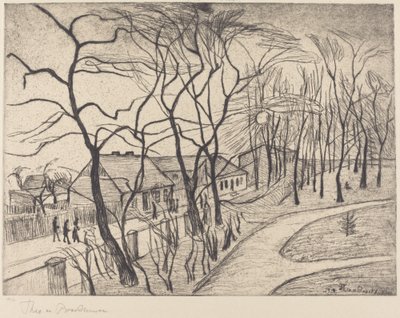 Paesaggio da Theo von Brockhusen