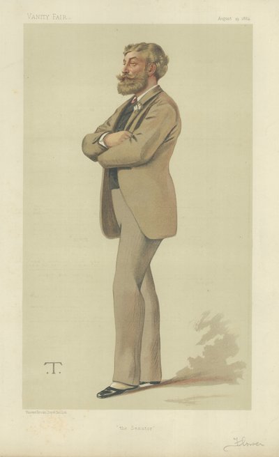 Mr Cyril Flower da Theobald Chartran
