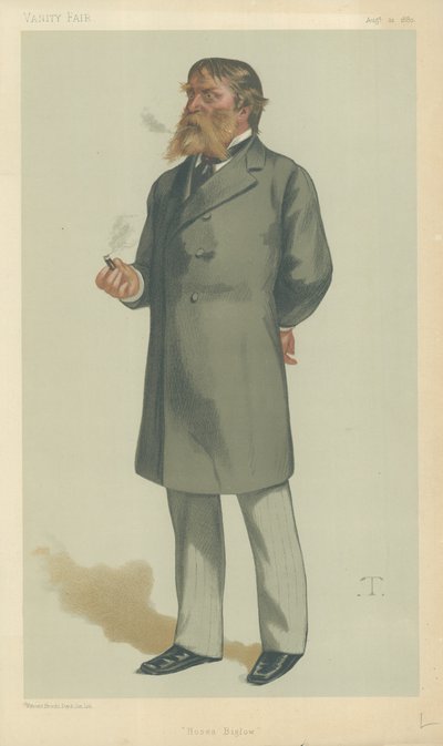 Mr James Russell Lowell da Theobald Chartran