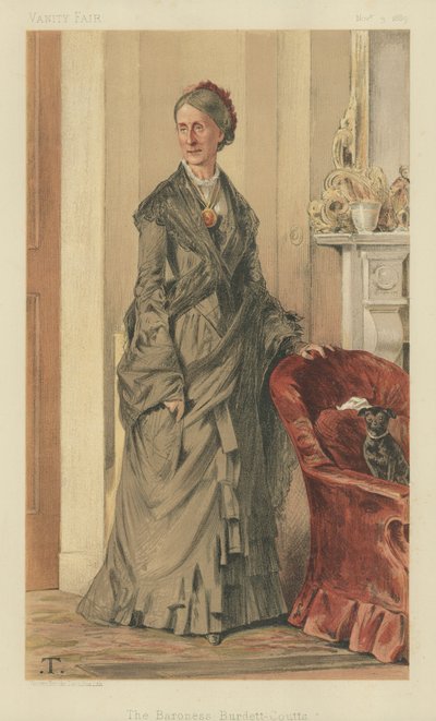La baronessa Burdett-Coutts da Theobald Chartran