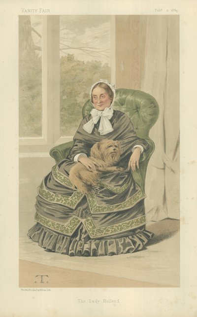 La signora Holland da Theobald Chartran