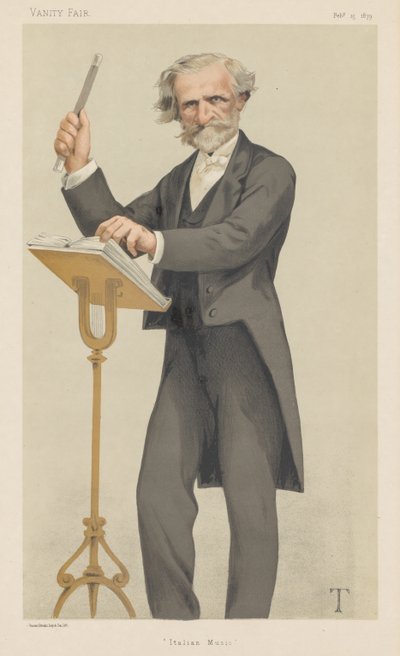 Vanity Fair: "Musica italiana" da Theobald Chartran