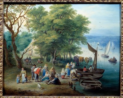 Ritorno dalla pesca da Theobald Michau
