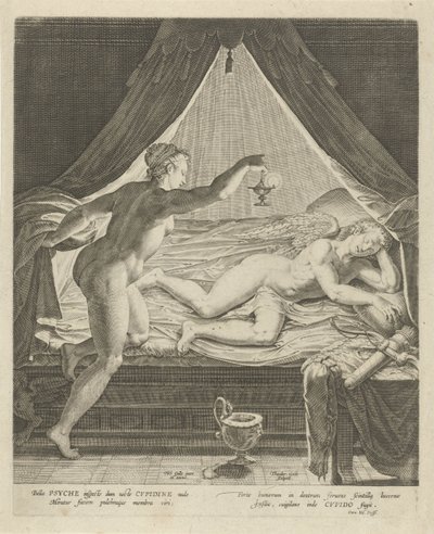Amore e Psiche da Theodoor Galle