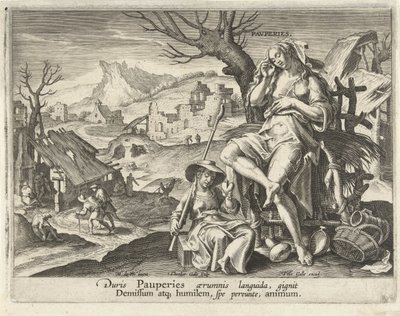 La povertà genera umiltà da Theodoor Galle