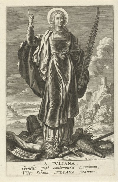 Santa Giuliana da Theodoor Galle