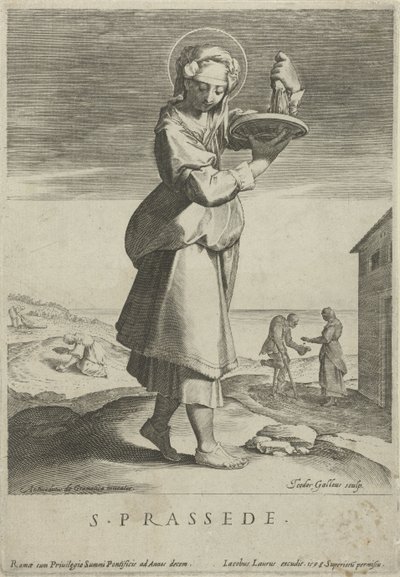 Santa Prassede da Theodoor Galle
