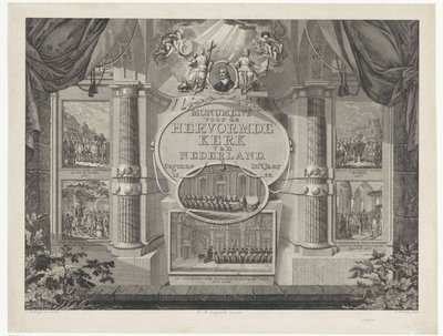 Monumento per la Chiesa Riformata dei Paesi Bassi, dal 1566 da Theodoor Koning