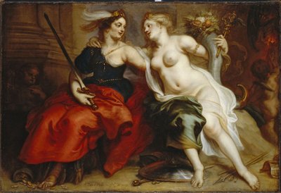 Allegoria della giustizia e della pace da Theodoor Thulden van