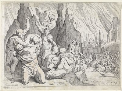 I Greci si imbarcano dopo la caduta di Troia da Theodoor van Thulden
