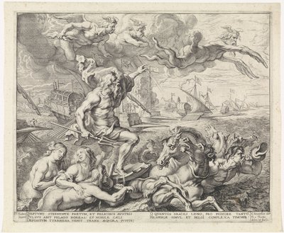 Il viaggio da Barcellona a Genova; ingresso di Ferdinando ad Anversa nel 1635 da Theodoor van Thulden
