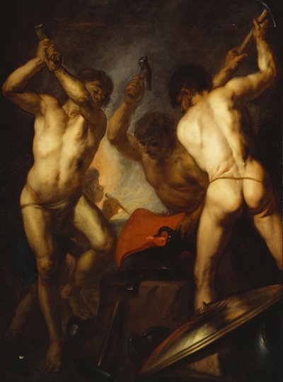 La Fucina di Vulcano da Theodoor van Thulden
