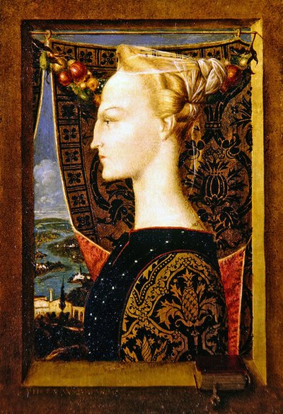 Ritratto di profilo da Theodor Baierl