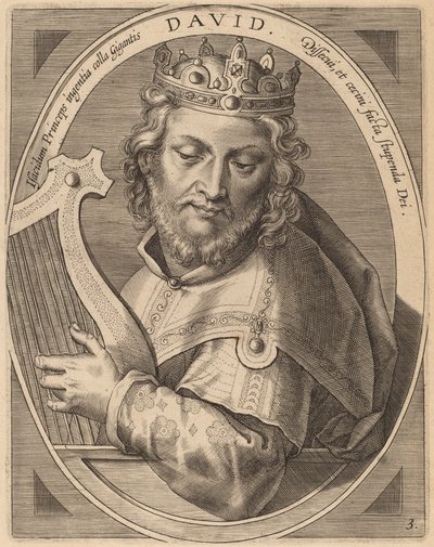 Davide da Theodor Galle after Jan van der Straet