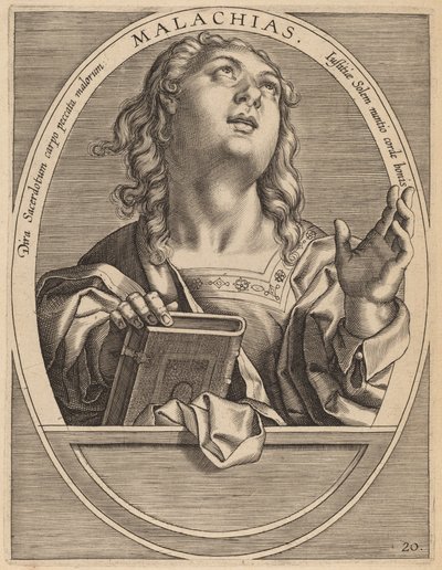 Malachia da Theodor Galle after Jan van der Straet