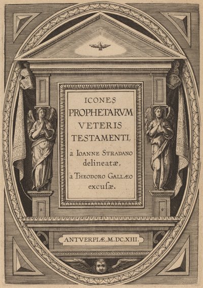 Pagina del titolo da Theodor Galle after Jan van der Straet