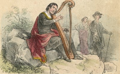 Cantante di ballate da Theodor Hosemann