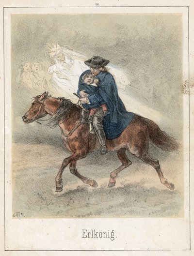 Il re degli elfi da Theodor Hosemann