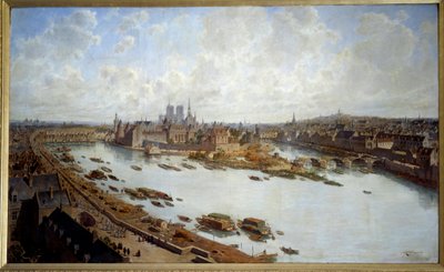 Veduta panoramica di Parigi e dell