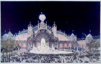 Esposizione Universale: Vista del Palazzo dell