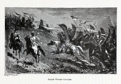 Cavalleria alata polacca, 1882 da Theodor Knesing