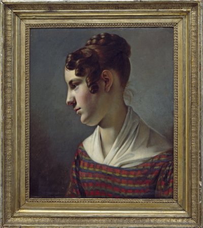 Ritratto di ragazza da Theodor Leopold Weller