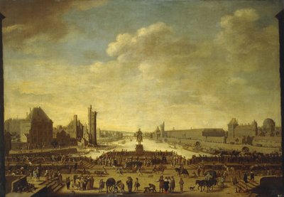 Veduta di Parigi dal Point de la Cité da Theodor Matham