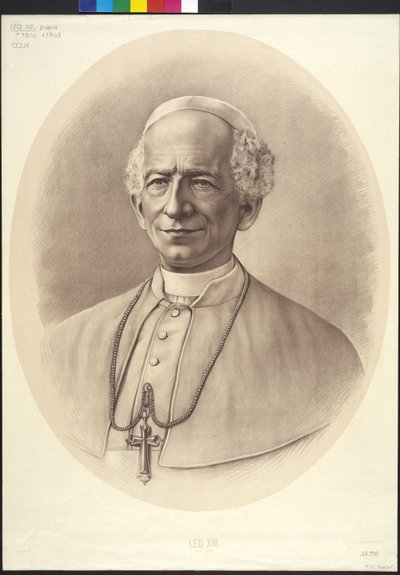 Papa Leone XIII da Theodor Mayerhofer