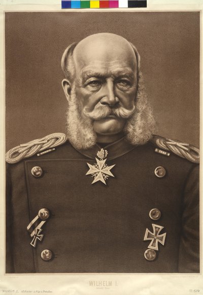 Guglielmo I imperatore tedesco da Theodor Mayerhofer