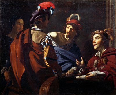 Musicisti, c.1620 da Theodor Rombouts