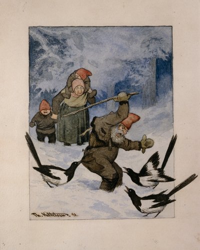 Un attacco da Theodor Kittelsen
