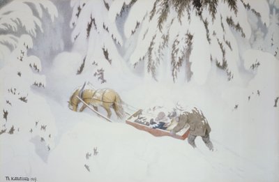 Troll di Natale da Theodor Kittelsen