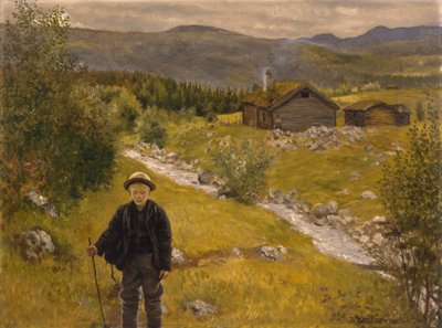 Addio madre da Theodor Kittelsen