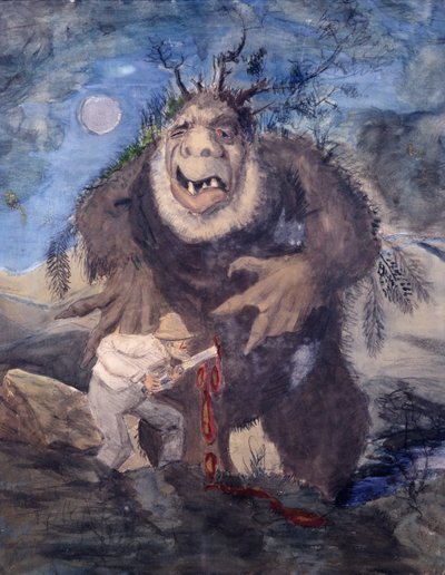 Troll della Foresta da Theodor Kittelsen