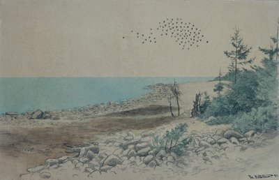 Jomfruland (pittura) da Theodor Severin Kittelsen