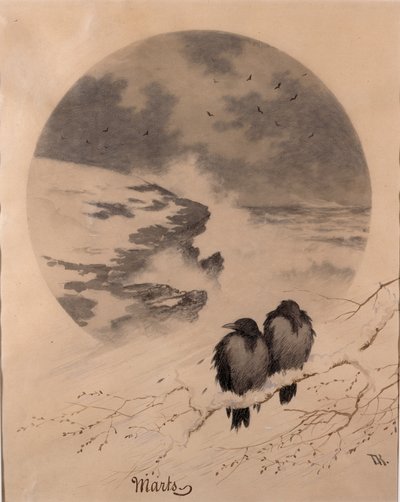 Marzo da Theodor Kittelsen