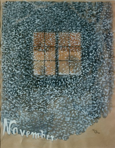 Novembre da Theodor Kittelsen