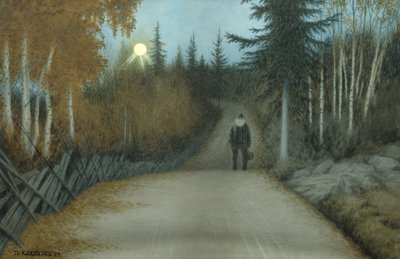 Sulla via di casa da Theodor Kittelsen