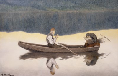 Sopra lago e fiume da Theodor Kittelsen