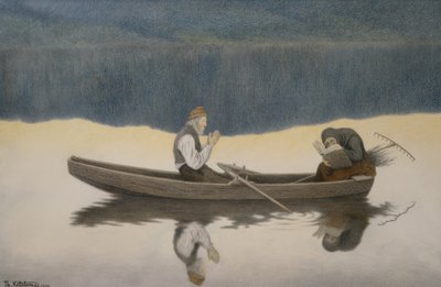 Oltre mare e fiume da Theodor Kittelsen