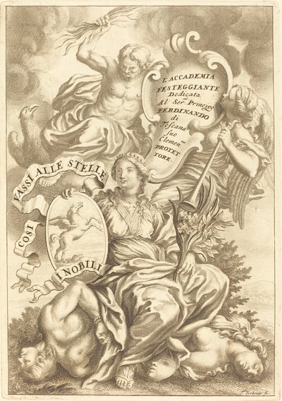 Tavola di dedica da Theodor Verkruis